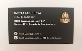 Magri Luxurious Apartment A42 Borovets Gardens